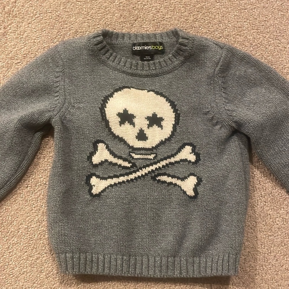 Bloomingdales skull sweater